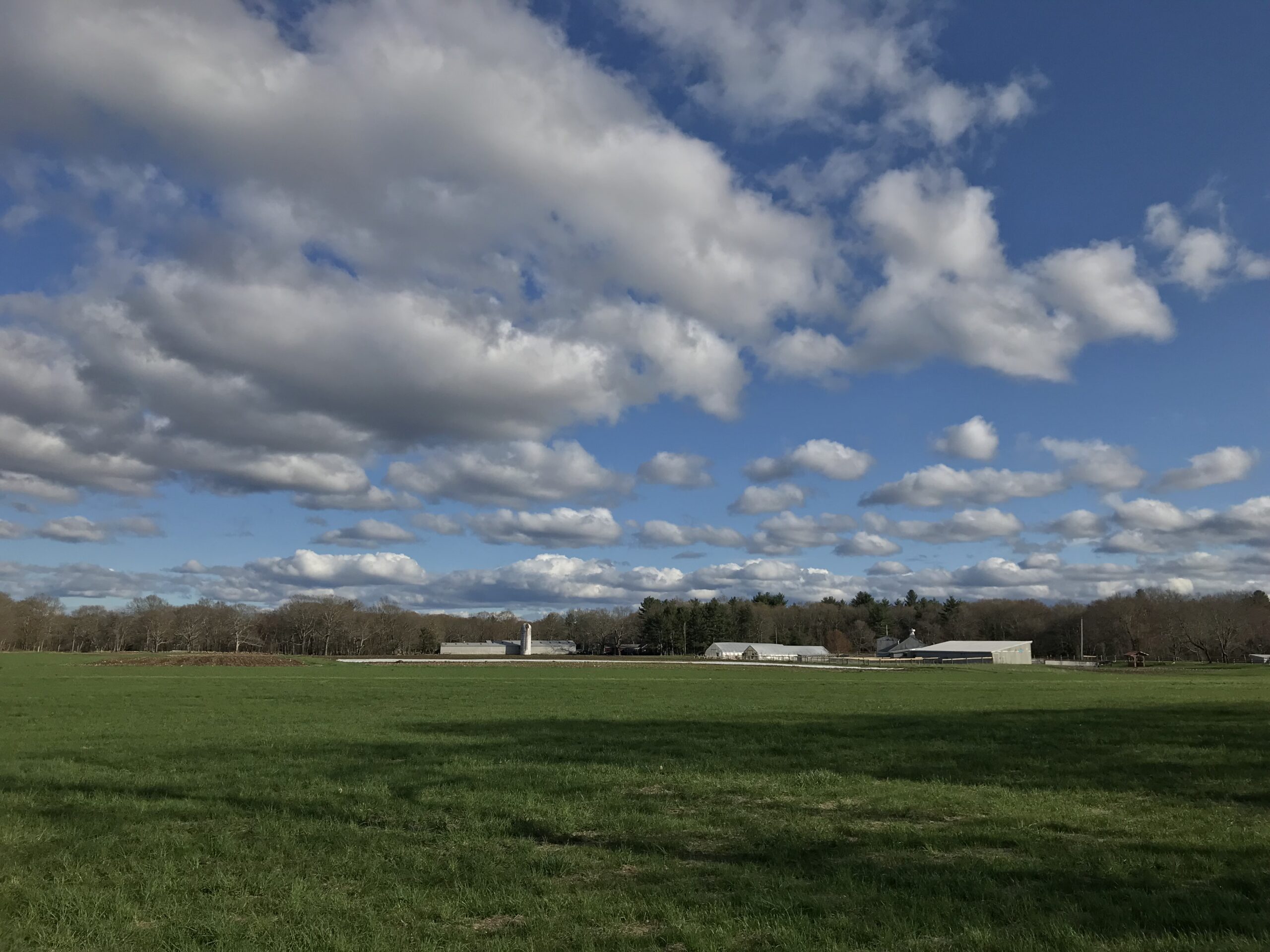 Clouds over Powisset Farm