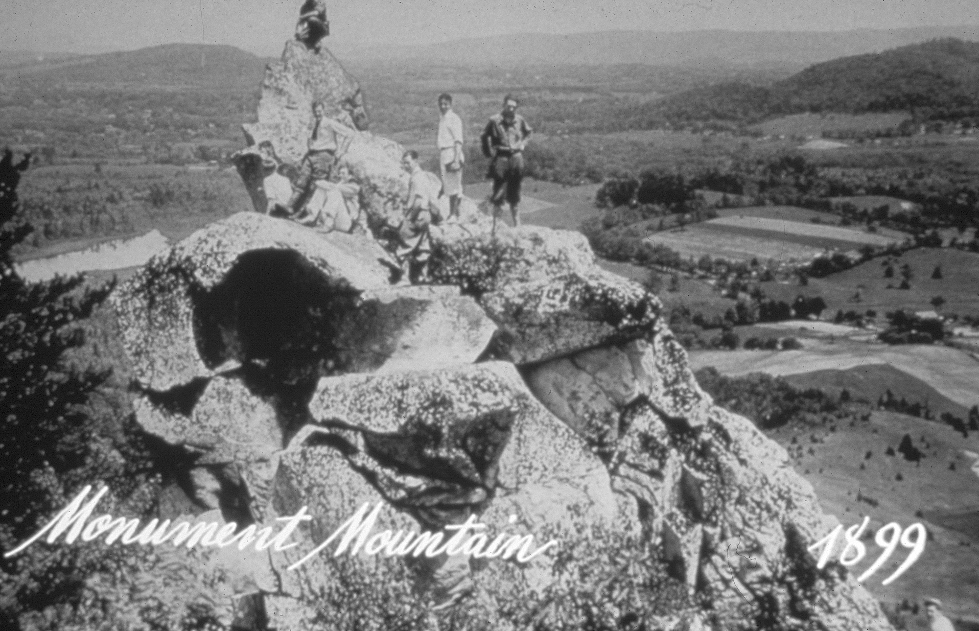 Monument Mountain Summit, 1899