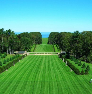 mowed allee