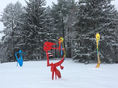 Sculpture Park Snowshoe Tours