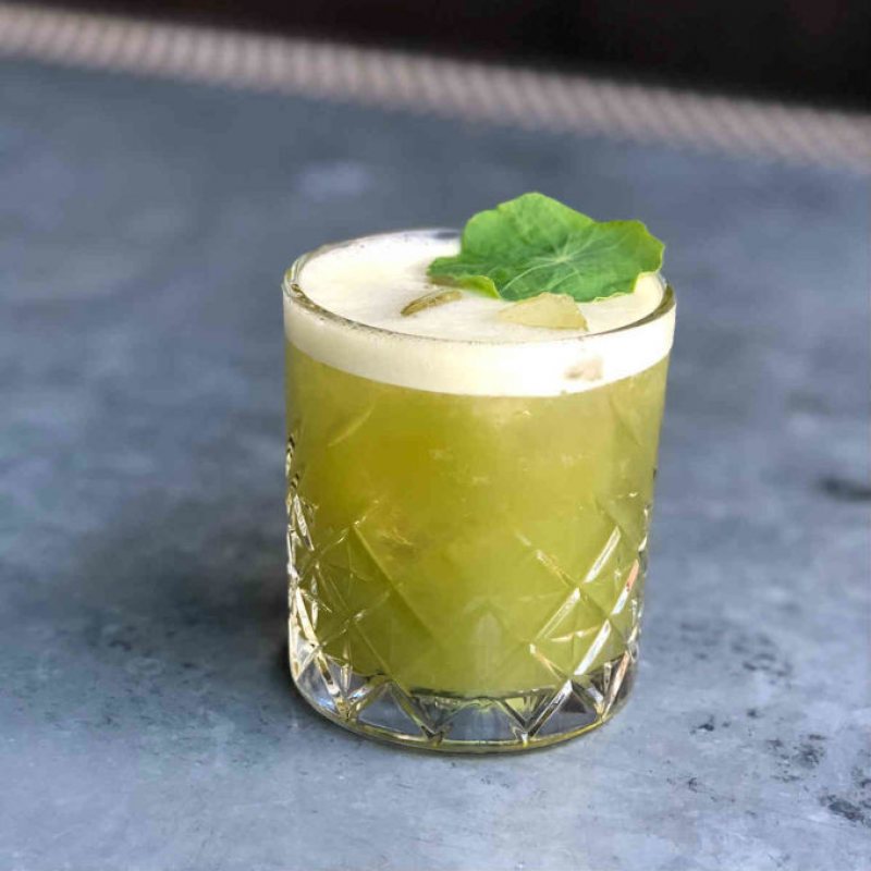 green cocktail