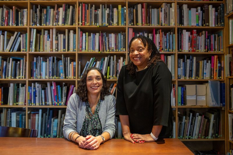 Barbara Krauthamer and Deborah Willis. Photograph by Benjamin Norman