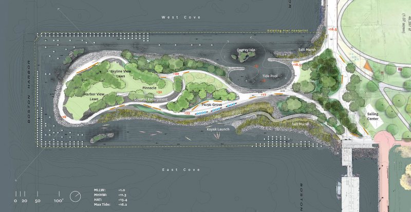 July 2021 Sky View of BWI Design