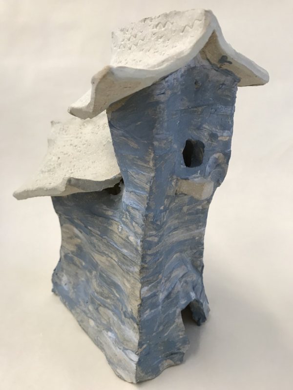 Creative Clay Halloween Houses for Parent and Child
