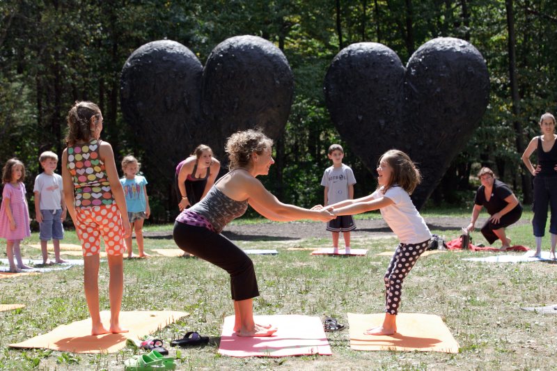 Family Yoga in the Park