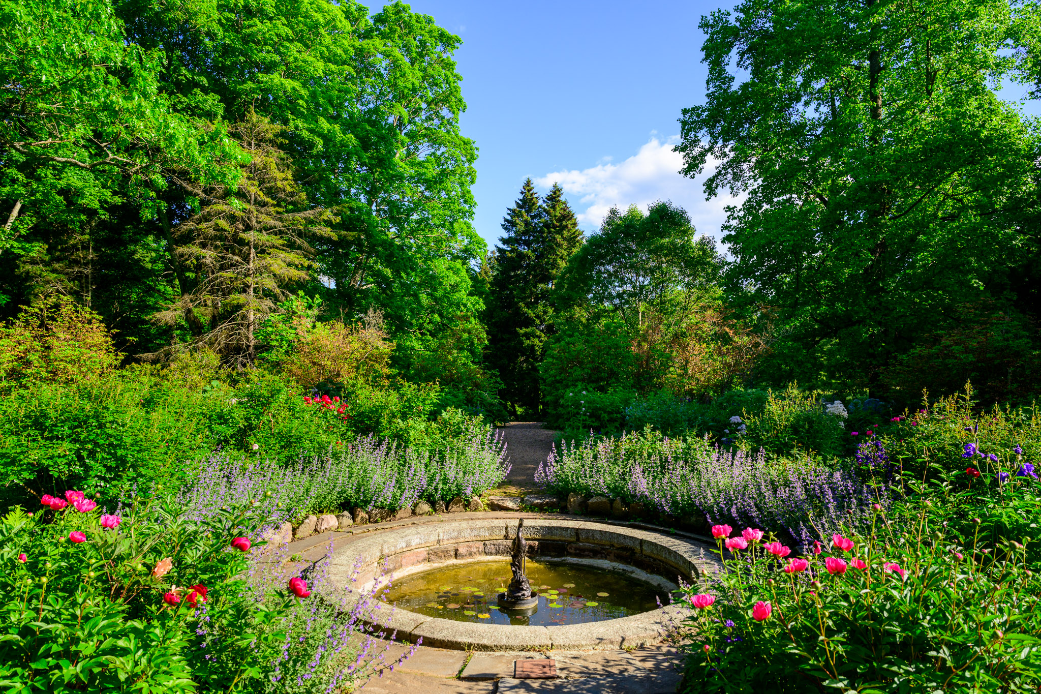 Moraine Farm's gardens