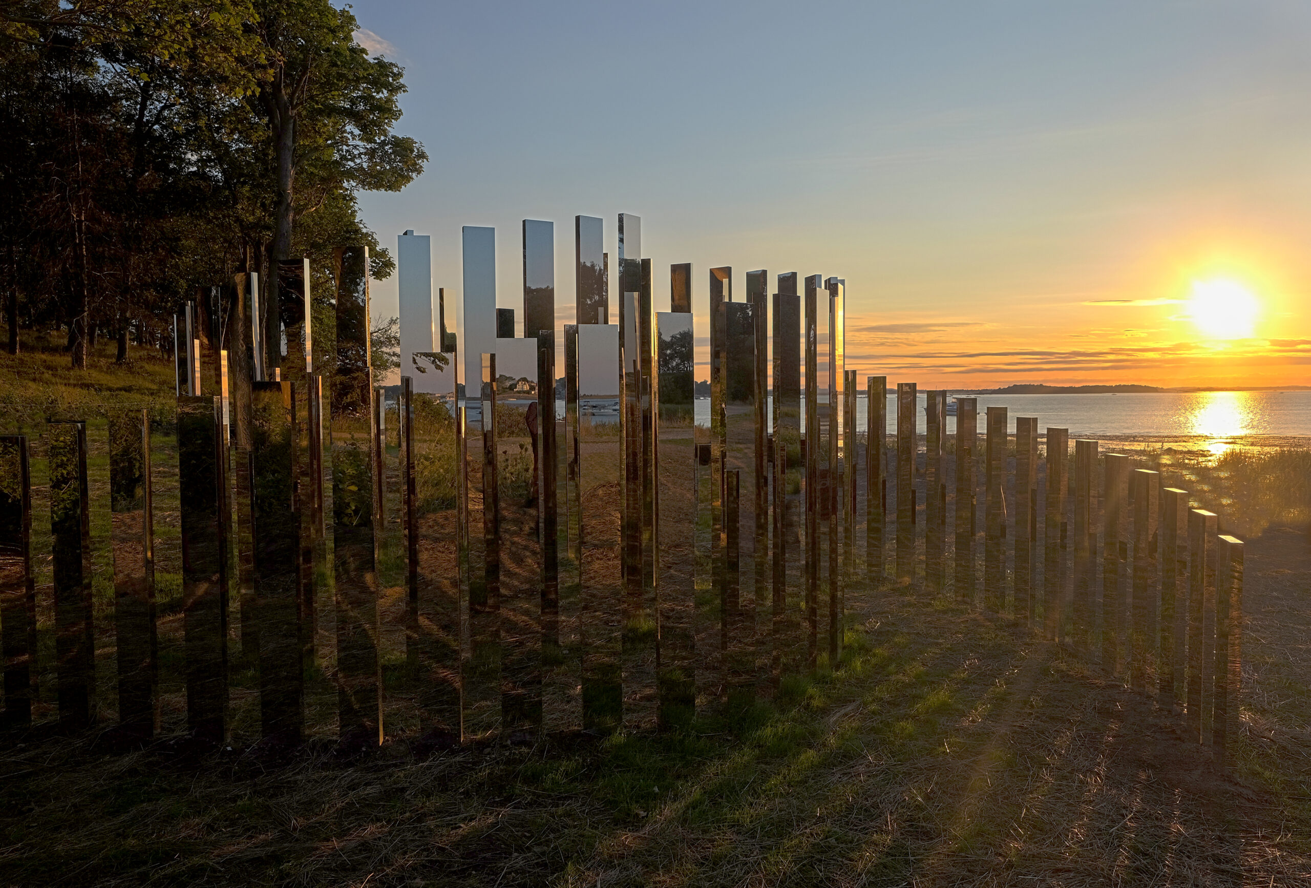 Jeppe Hein “A New End” (part of Art & the Landscape) at World's End.