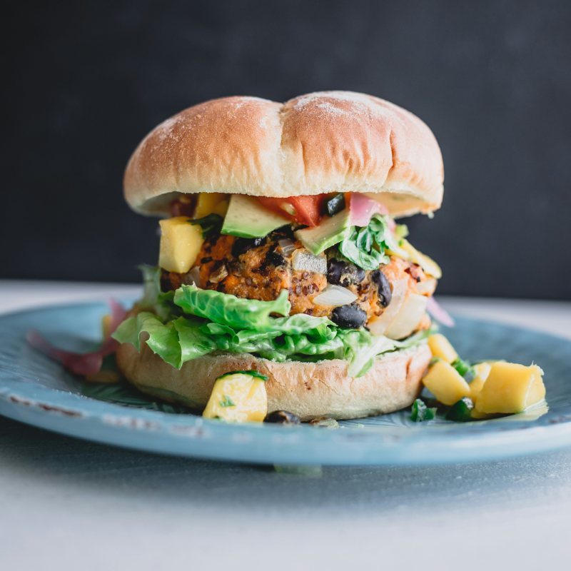 veggie burger