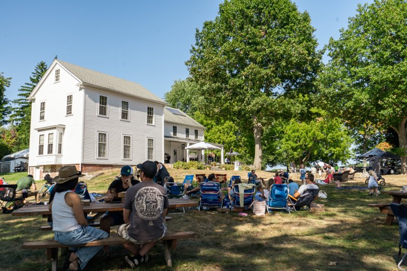 Father's Day Crowd