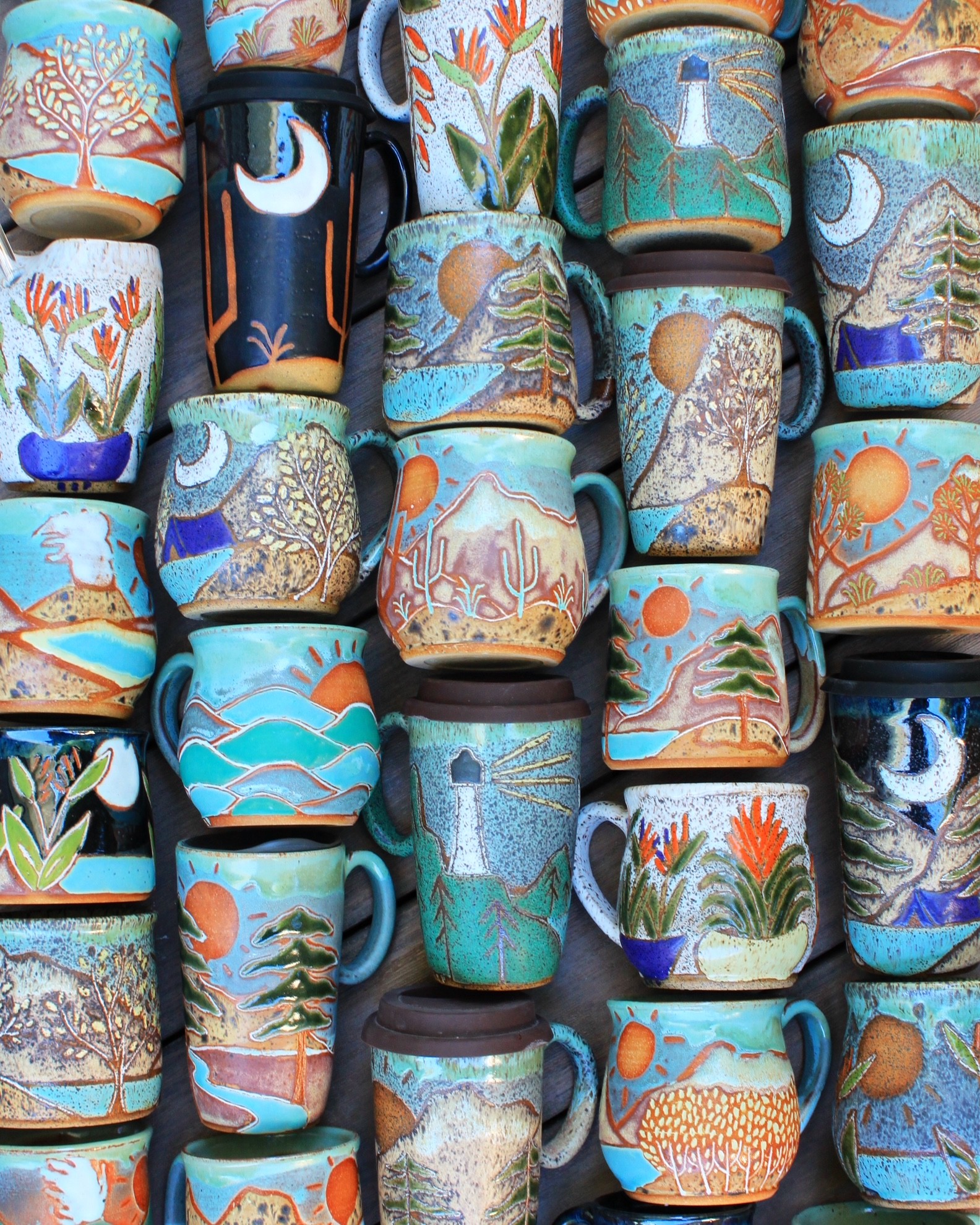 Beech Street Pottery mugs