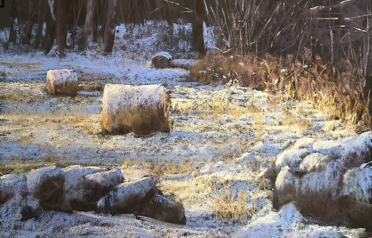 Lisa Regopoulos One-Woman-Pastel-Exhibit at Fruitlands Museum, 