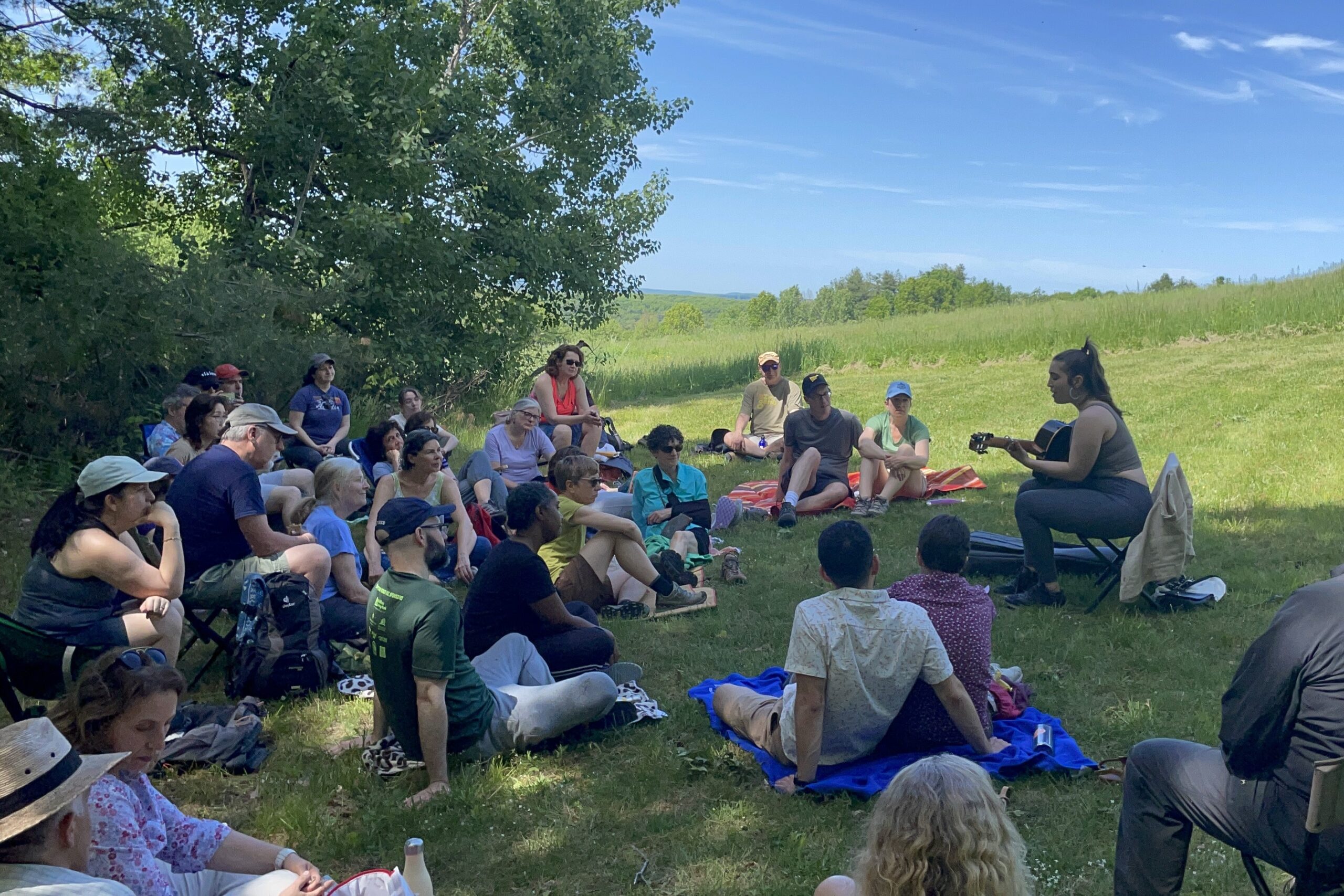 Alisa Amador performs at Fruitlands Museum for Scenic Songs