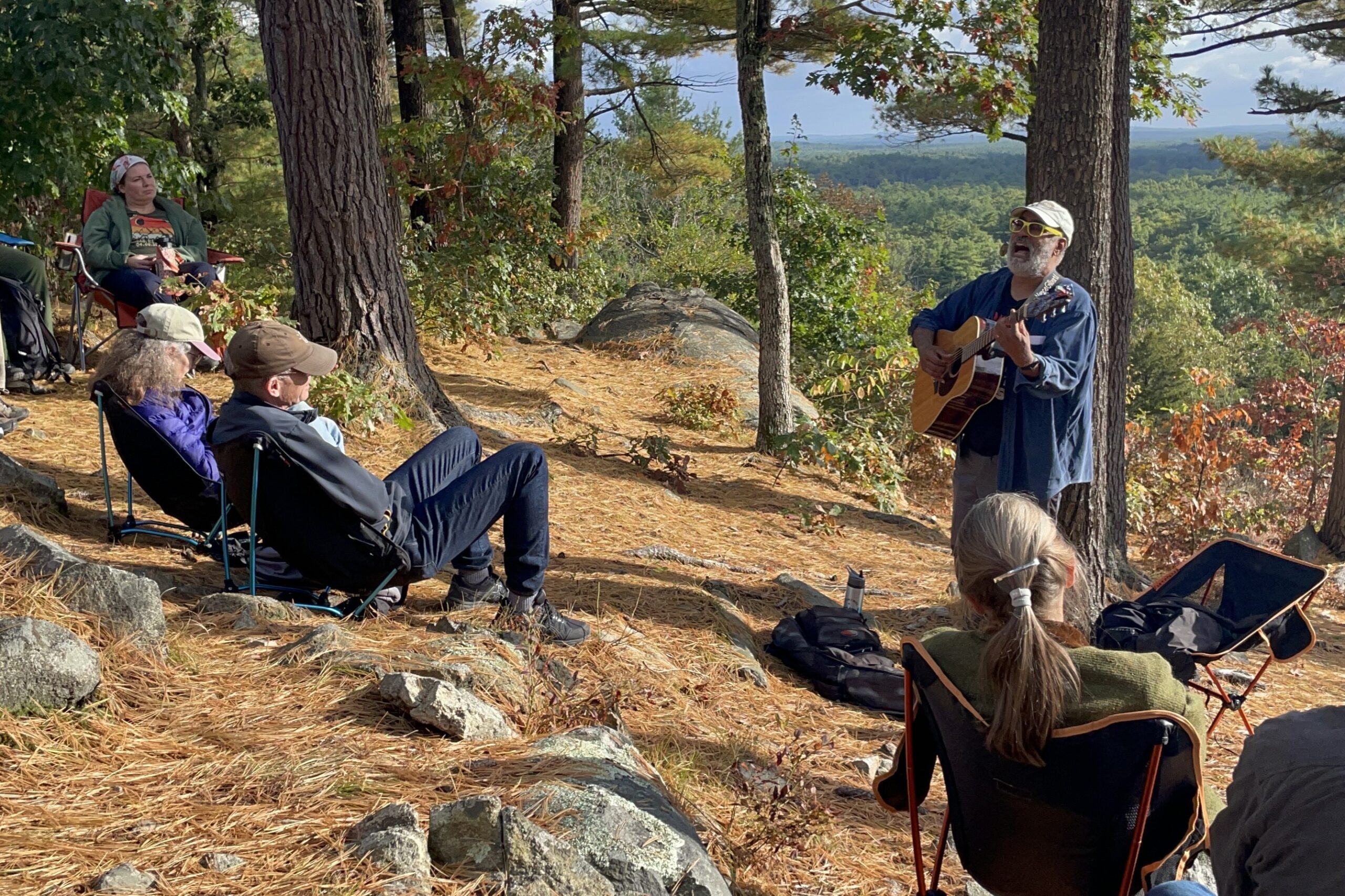 Vance Gilbert performs at Rocky Woods for Scenic Songs
