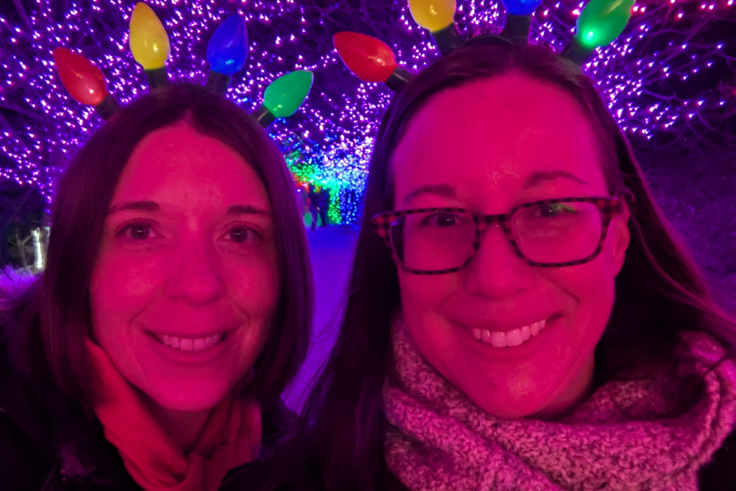 Sarah and her friend loved a girls trip to Winterlights at Naumkeag