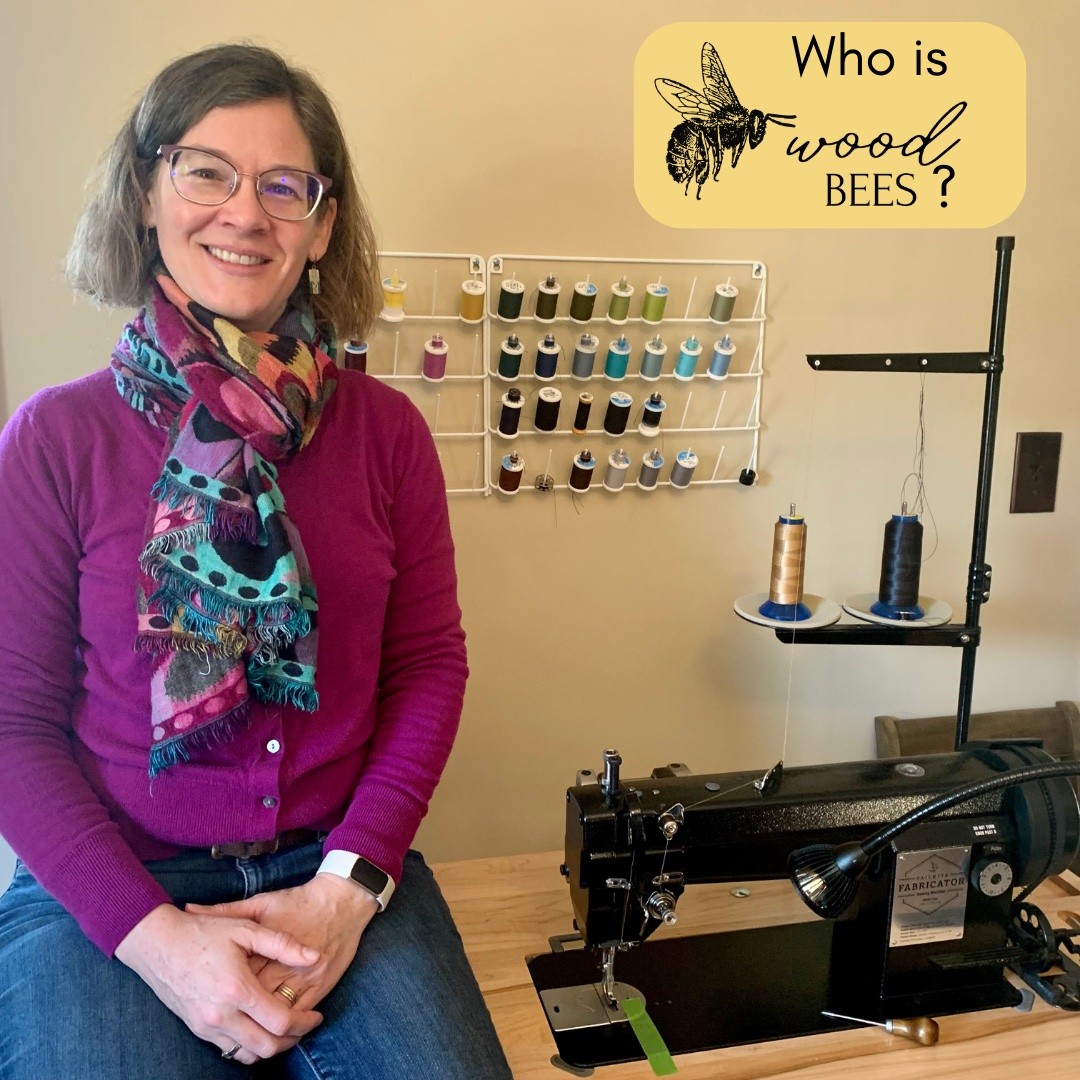 2025 Holiday Market Artisan Nicole Gross of Camp Wood Bees.