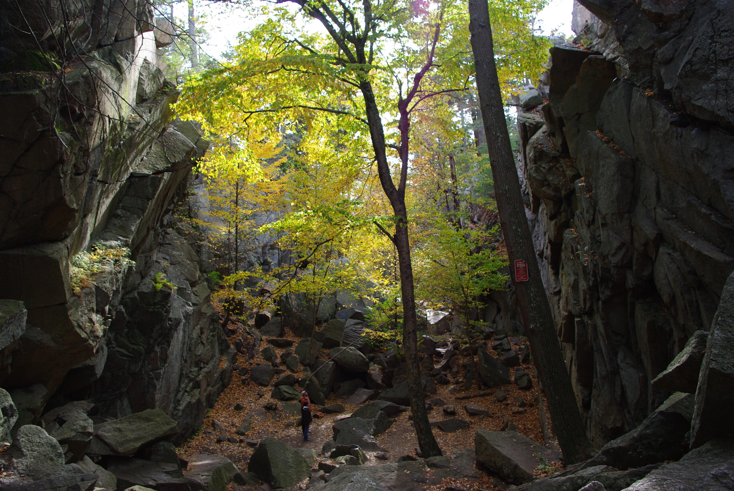 Purgatory Chasm, Sutton. Photo by Dale E. Martin.