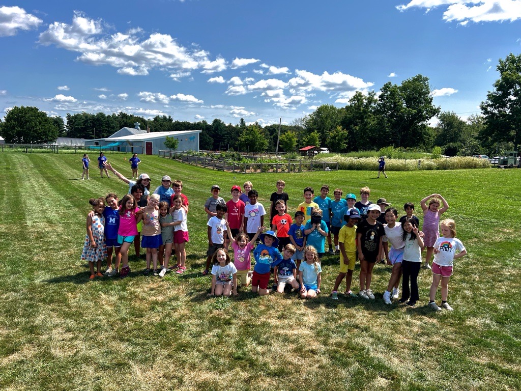 Campers at Farmer, Forester, Chef! at Powisset Farm in Dover.