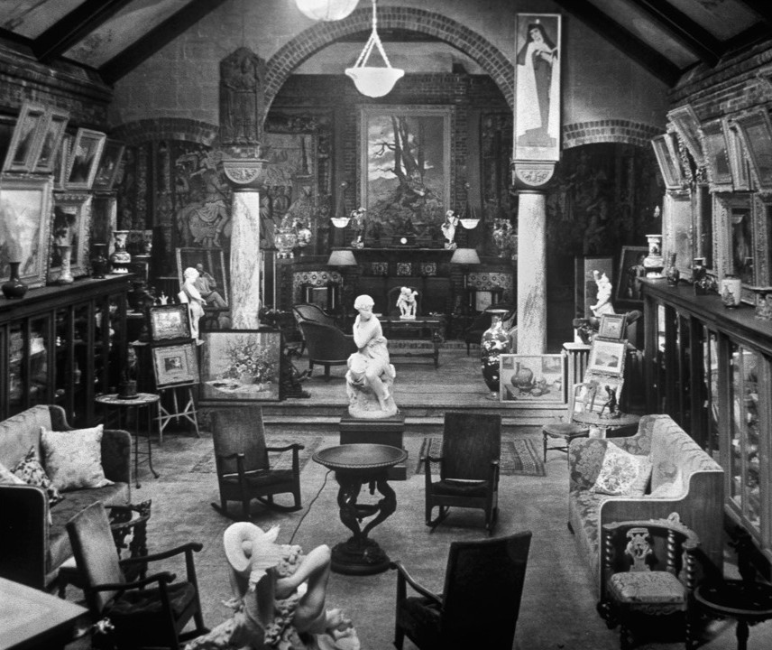 Julian and Lizzie de Cordova’s vast collection on display in their Lincoln estate.
