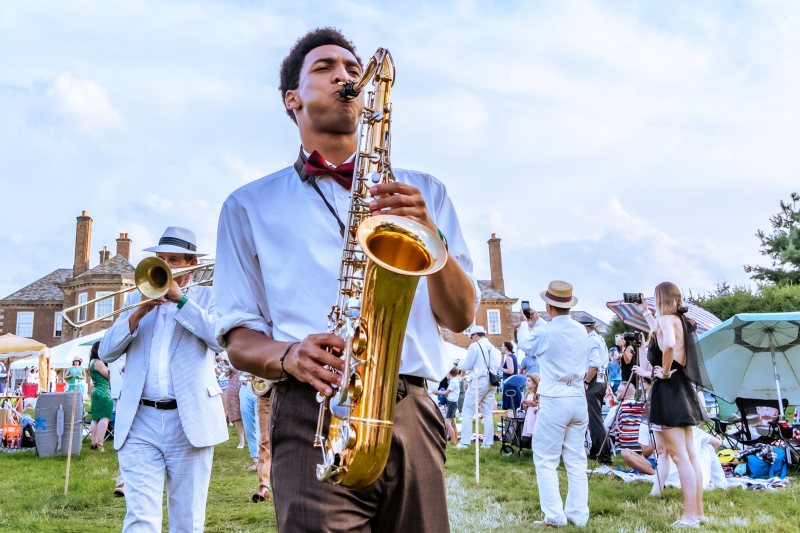 Roaring Twenties Lawn Party musician