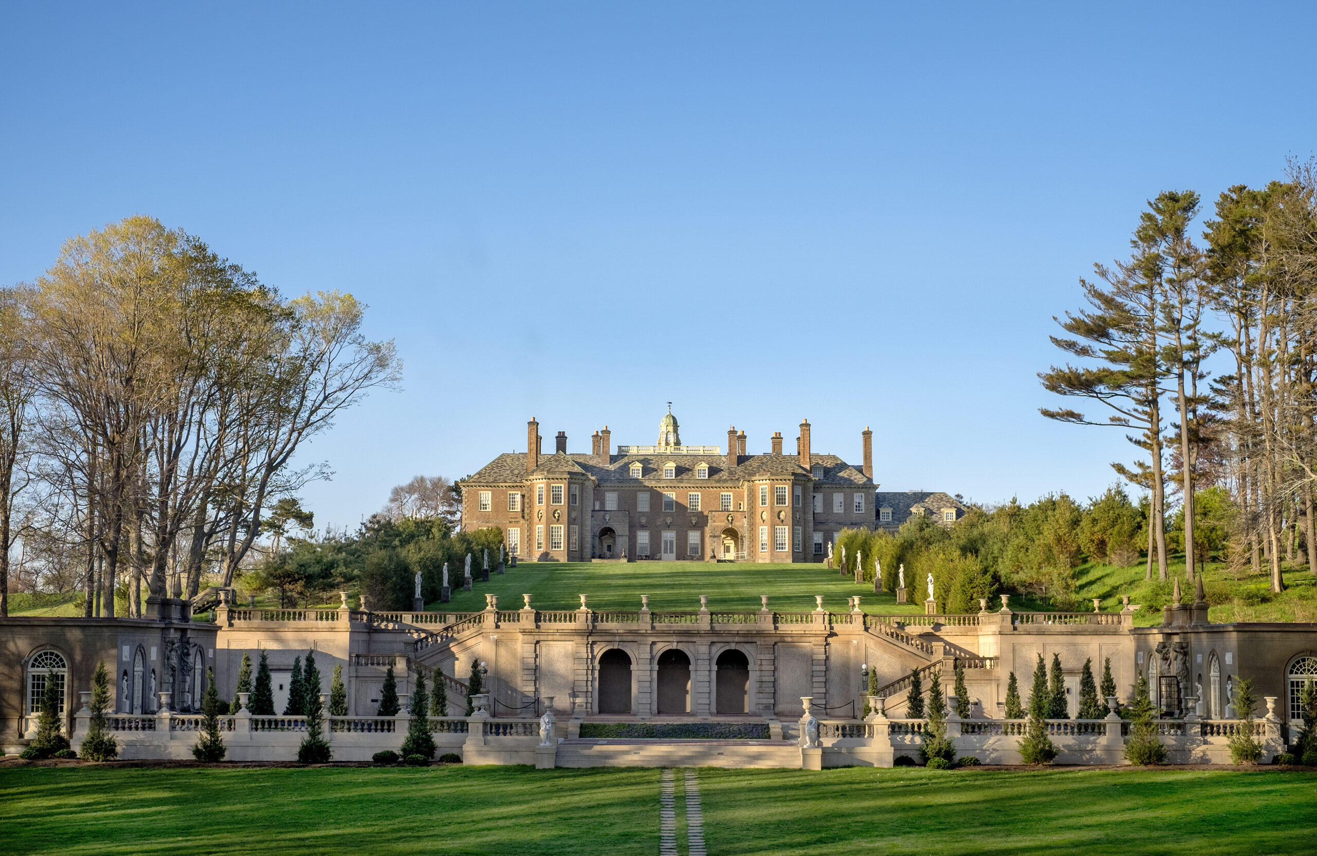 Castle Hill on the Crane Estate in Ipswich, Massachusetts