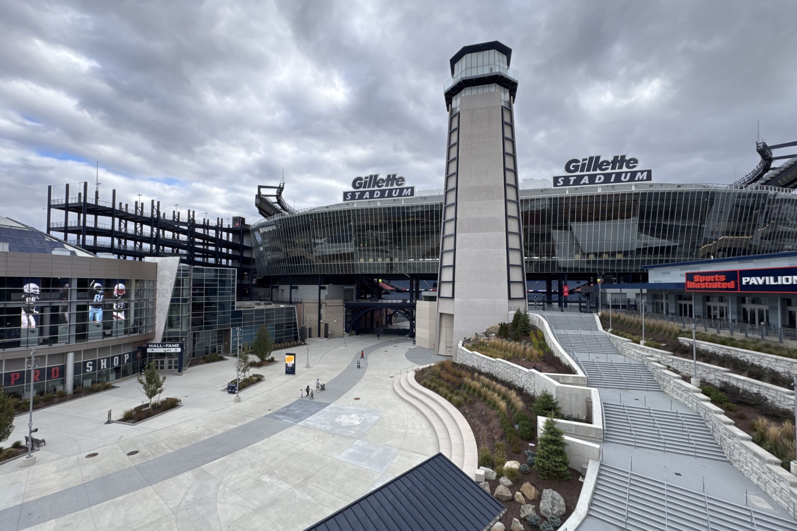Gillette Stadium in Foxborough, Massachusetts