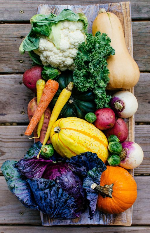 autumn veggies
