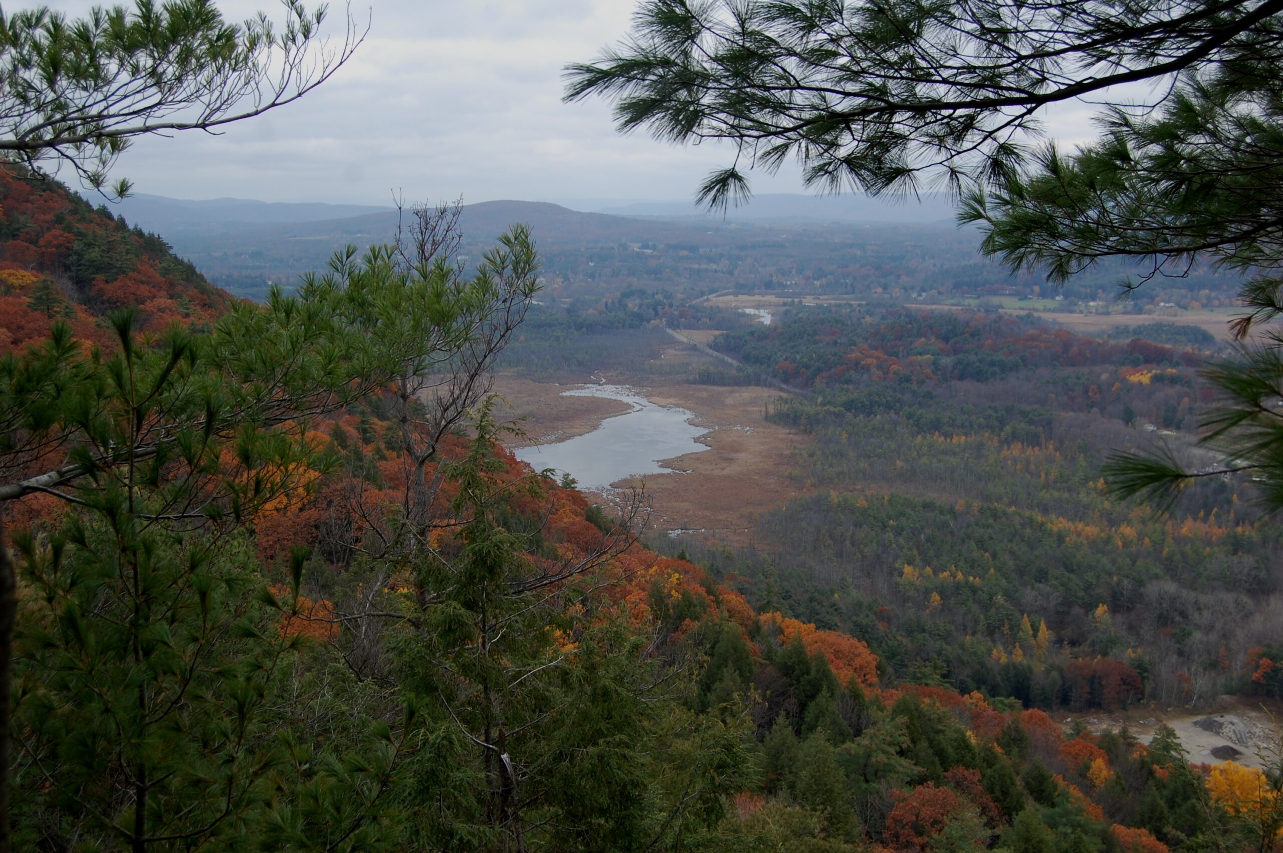 View from Monument Mountain in the Fall
